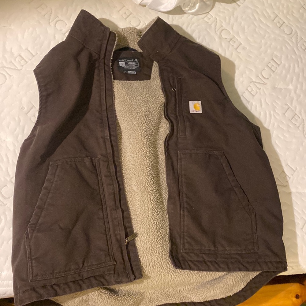 mens carhartt vest